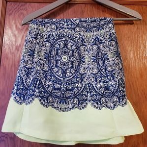 Limited petite midi skirt